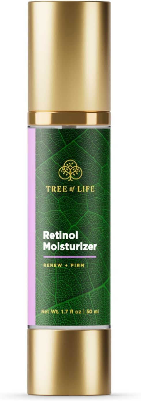TREE OF LIFE BEAUTY Retinol Moisturizer Face Cream for Skin with Hyaluronic Acid