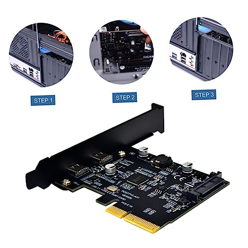 Carte d'extension USB 3.1 pour connecter vos disques Type-C au bureau