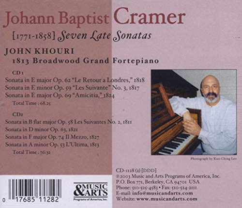 Cramer: Seven Late Piano Sonatas - Thumbnail 2