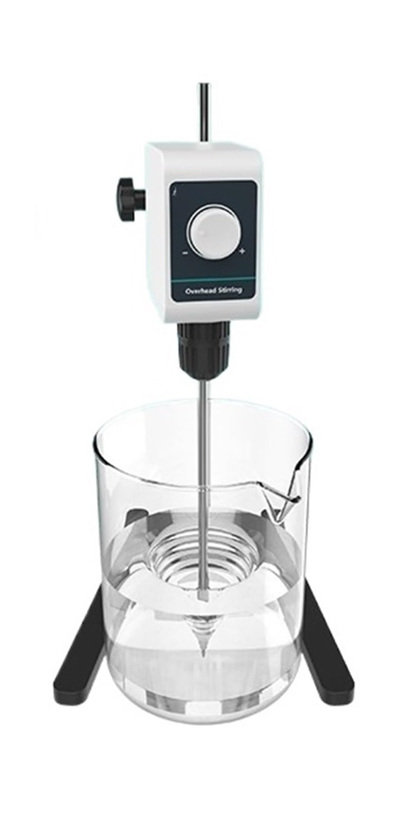 FHRKA Homogenizer Stirrer Laboratory High Power Mixer Lab Electric Digital Display Overhead 5/10L 1200rpm OS-10S (Os)