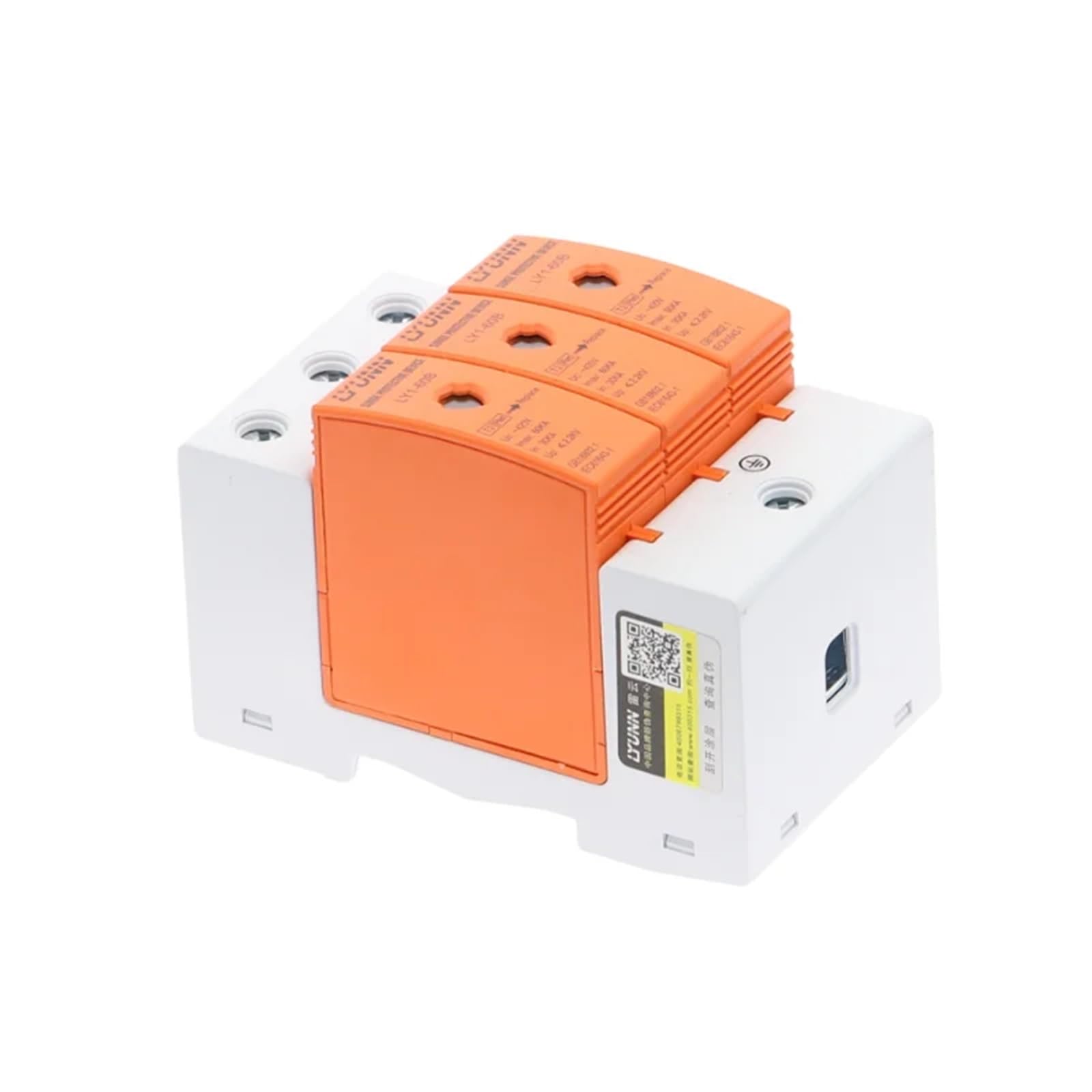 AVSBBYEPS 3P 30KA~60KA 420V House Surge Protector Protection Protective Low-Voltage Arrester Device