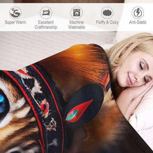 Couverture confortable flannel molleton motif chat toutes saisons - 4