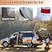 4Pcs Giant Band Aid Car Sticker Funny Bumper Stickers to Cover Crack, Damage, Scratch and Dent(Yellow, 2 Small and 2 Large), Big Bandage Car Decal Patch for Vehicle Body, Automotive Decor Accessories