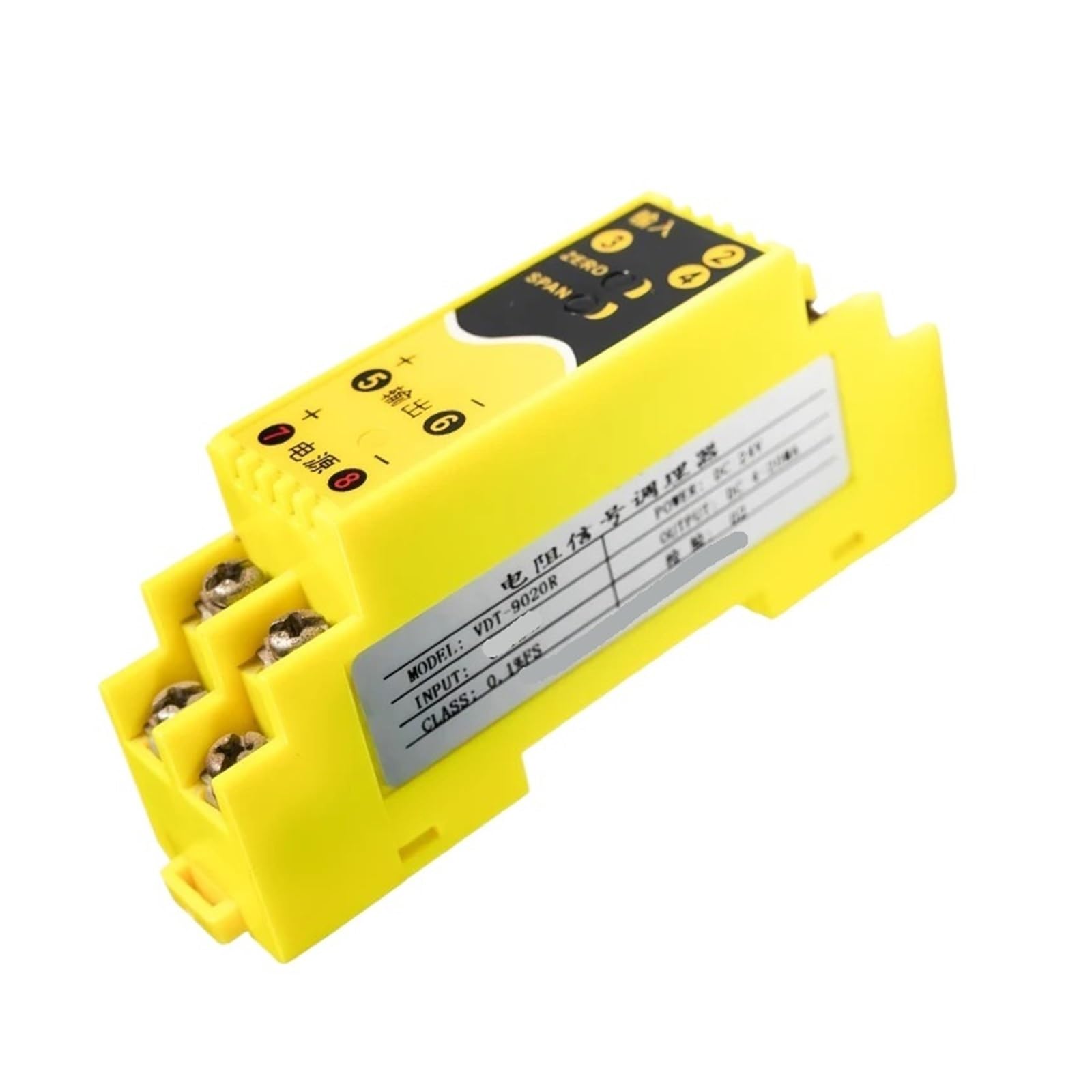 Transmetteur de résistance stable entrée 50 Ohm sortie 0-5V DC24V