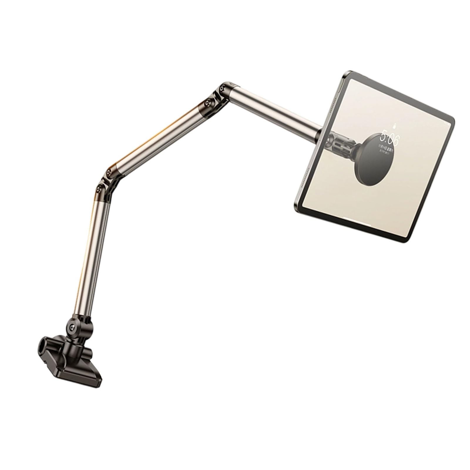 Supporto da scrivania per tablet in alluminio con visualizzazione