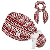 Gorra de trabajo con banda para el sudor: la banda protectora para el sudor del sombrero en la frente puede absorber el sudor, lo que mantiene tu cabeza seca. Llevarlo todo el día te hará sentir cómodo. La gorra de trabajo impresa no solo es estéticamente agradable, sino que también te protege contra la suciedad y los olores de cocina.
