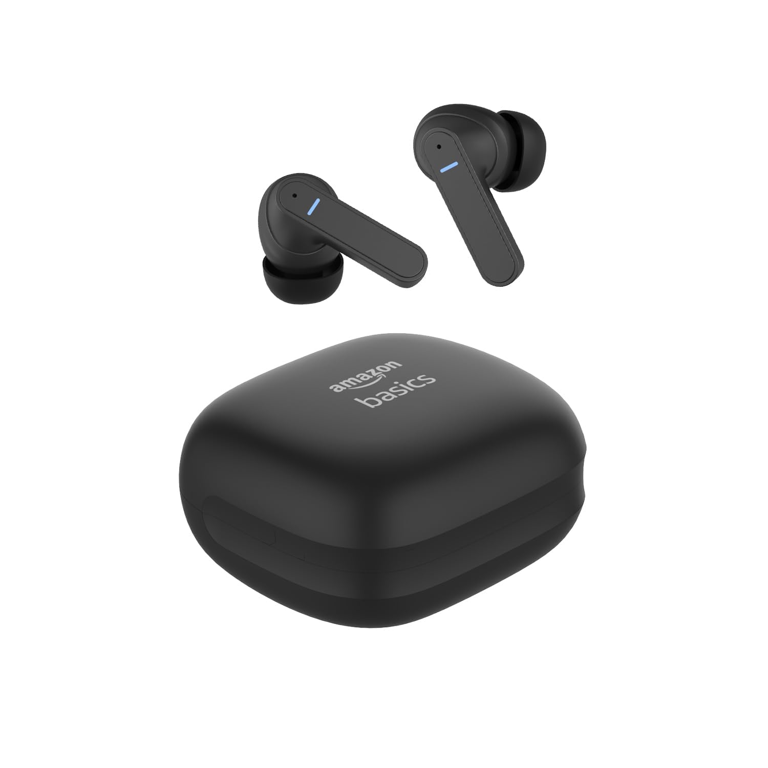 amazon basics True Wireless in-Ear Earbuds, Quad Mics ENC, up to 50ms Low-Latency Gaming Mode, IPX5, 25dB Active Noise Cancellation, Bluetooth 5.3, Play Time up to 65 Hours with Fast Charging (Black) (B0CY8GVCD7) Amazon Price History, Amazon Price Tracker