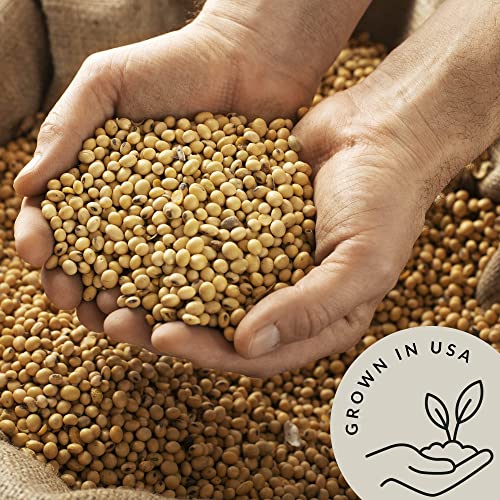 Organic Soybeans By Be Still Farms - Soy Beans Dry (2 Lb) Aka Soya Nuts - Great For Edamame, Soy Milk, Tofu - High In Protein & Fiber | Usa Grown | Usda Certified | Vegan | Non-Gmo | Gluten Free #TOP3