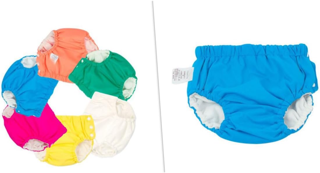 Abaodam Swimwear Adjustable Diaper Pants for Girls Boys Reusable Swim Diapers Soft Leakproof Design for Comfortable Swimming