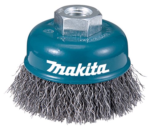 Produktbild von Makita D-24088 Topfbürste 75 Mm Mit M10 X 1,5 – 0,3 Mm Draht, Mehrfarbig – Ideal Zum Schleifen & Entgraten