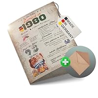 Sugeru Carte D'anniversaire Spéciale 30 Ans Avec Enveloppe