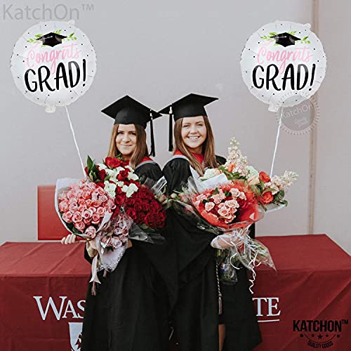 Image of Graduation Decorations 2026 | Big Congrats Grad Balloons - 18 Inch | Congratulations Balloons for 2026 Graduation Decorations | Graduation Party Decorations 2026, KatchOn