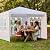 GODECOR 10'x10' Outdoor Canopy Party Tent, Outdoor Event Shelter, Gazebo Canopy with Removable Window Walls for Wedding Celebration Graduation Birthday