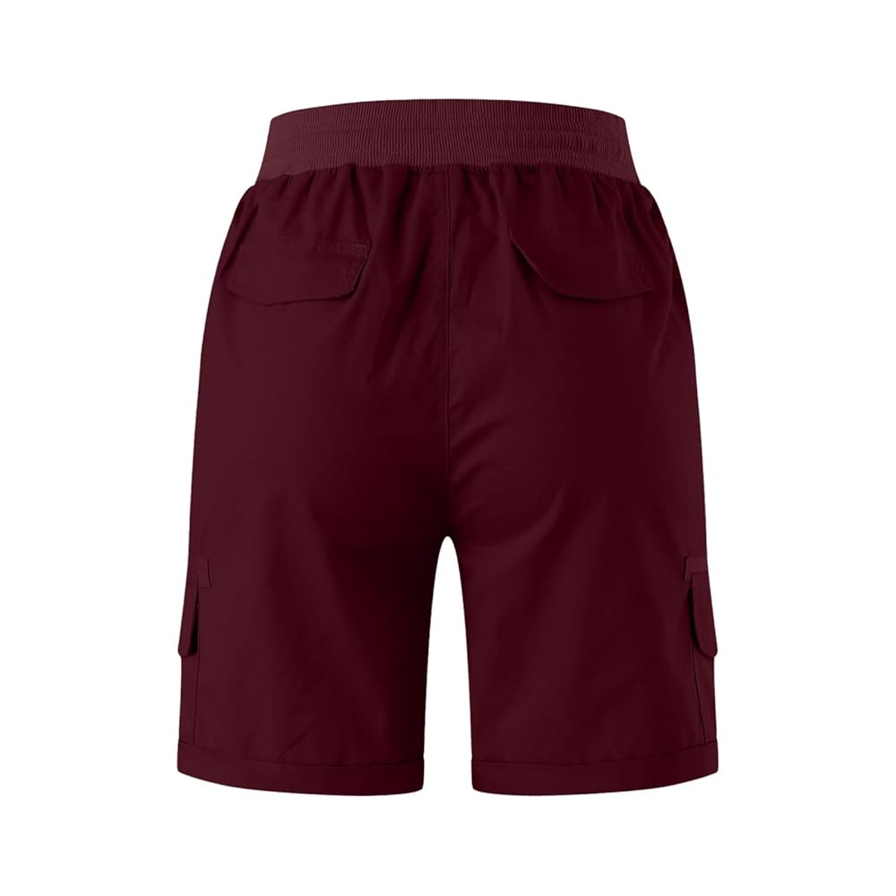 Pantaloncini Cargo Donna - Traspiranti, Idrorepellenti UPF50 Per Escursioni E Sport