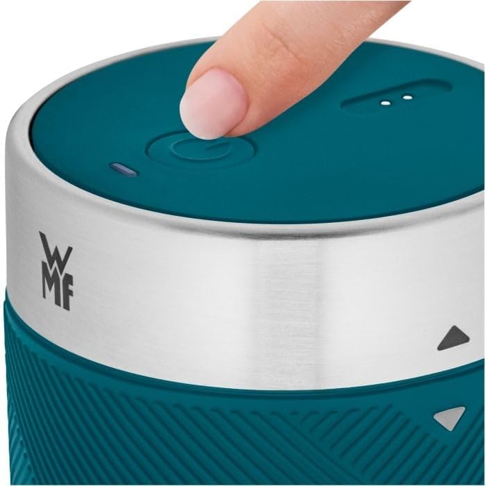 WMF Küchenminis Mix on the Go 300 ml, Mini Mixer to Go, USB Mixer Smoothie Maker, mixeur personnel rechargeable, mixeur portable pour smoothies, shakes, essence