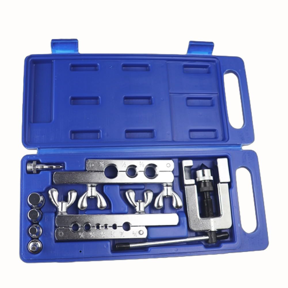 Refrigeration Bördelwerkzeug Kit Rohr Expander Set Chrom-Vanadium-Stahl für Kupferrohr Klimaanlage Reparaturarbeiten