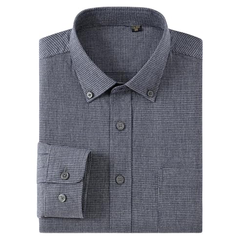 Camisa de algodón informal para hombre que evita el calor y es fácil de limpiar