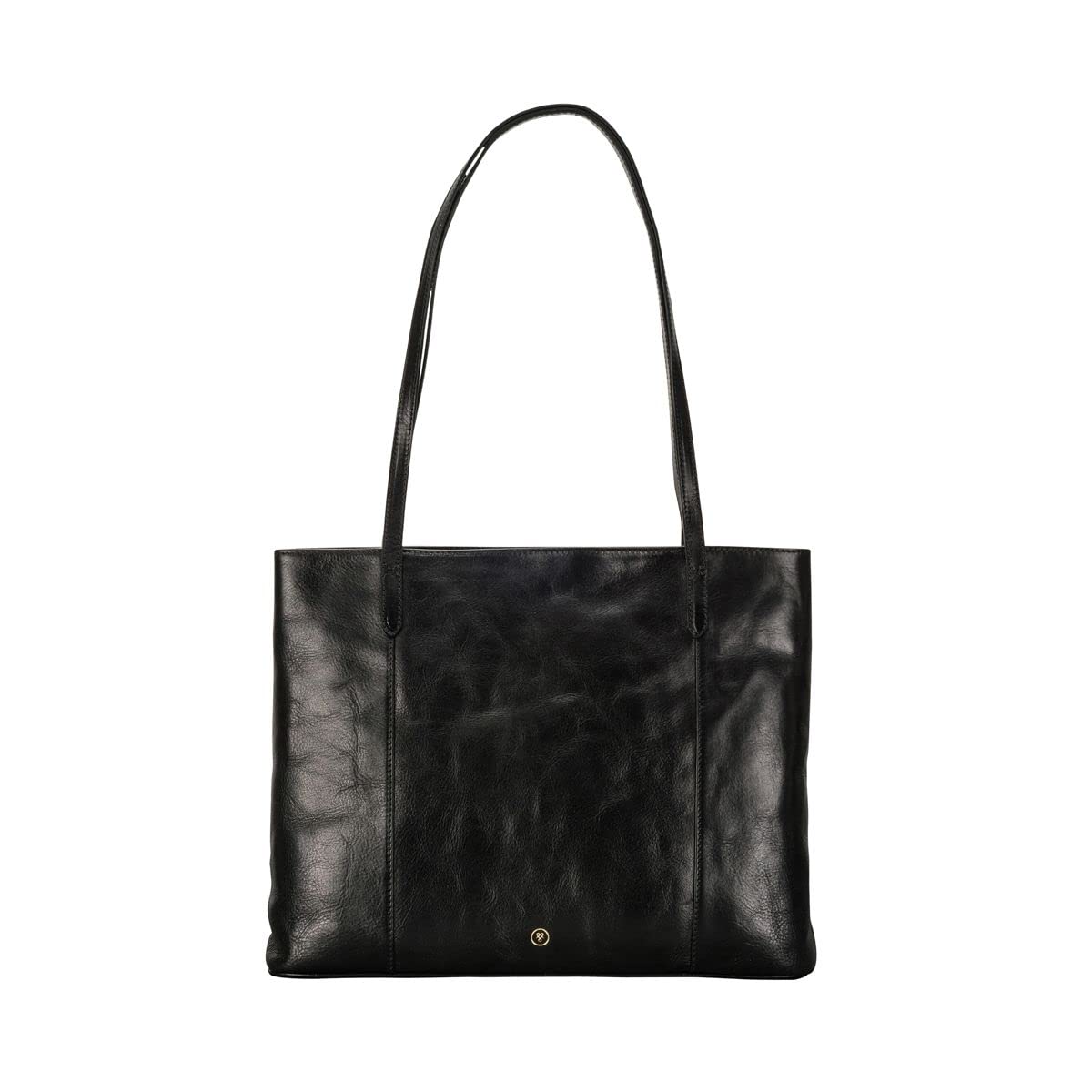 Maxwell Scott - Womens Luxury Leather Classic Shopper Tote Bag Purse - Handmade from Italian Full Grain Hides