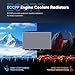 ECCPP 2806 Engine Coolant Radiator for 2005-2010 for Honda Odyssey 3.5L Mini Passenger Van ,Replace# CU2806, 8012806, RA2806C Automotive Replacement Engine Radiators Aluminum Radiator Assembly