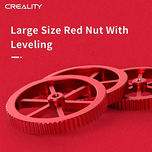 image for Official Creality Metal Leveling Nuts with 20mm Die Springs and 0.4mm 