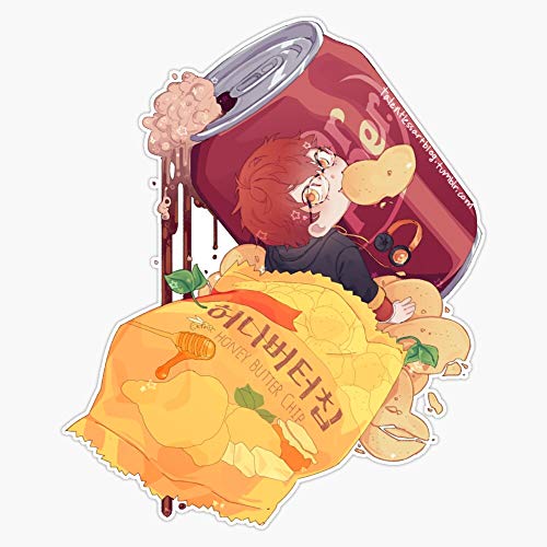 Magnet Mystic Messenger Chibi Food, 707 Magnet Bumper Sticker Car Magnet Flexible Reuseable Magnetic Vinyl 5'