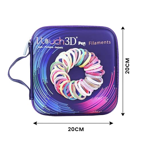 Image of WOL 3D Cartoon Printed Pencil Case with Compartments | Large Capacity Stationery Organizer Zipper Pouch, Water-Resistant Pen Holder for Girls, Boys, Kids, School, Travel & Office Use - Dark Blue