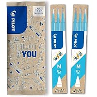 Pilot Frixion Rouge Effaçable BLS FR7 S3 BB 3] PILOT Lot De 3 Sets De 3 Recharges Pour Stylo Frixion Effacable Rouge