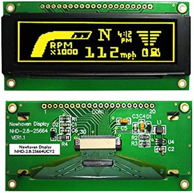 NHD-2.8-25664UCY2 Newhaven Display Intl Optoelectronics (NHD-2.8-25664UCY2)