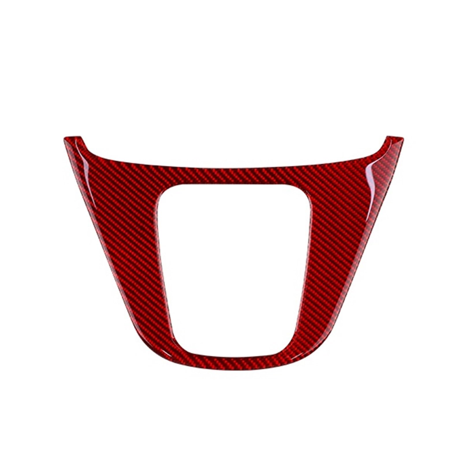 Car Trim Interior for CRV for CR-V 2007-2011 Central Control Gear Shift Cover Panel Accessories LHD RHD Carbon Fiber Sticker Interior Mouldings(RHD LHD Red)