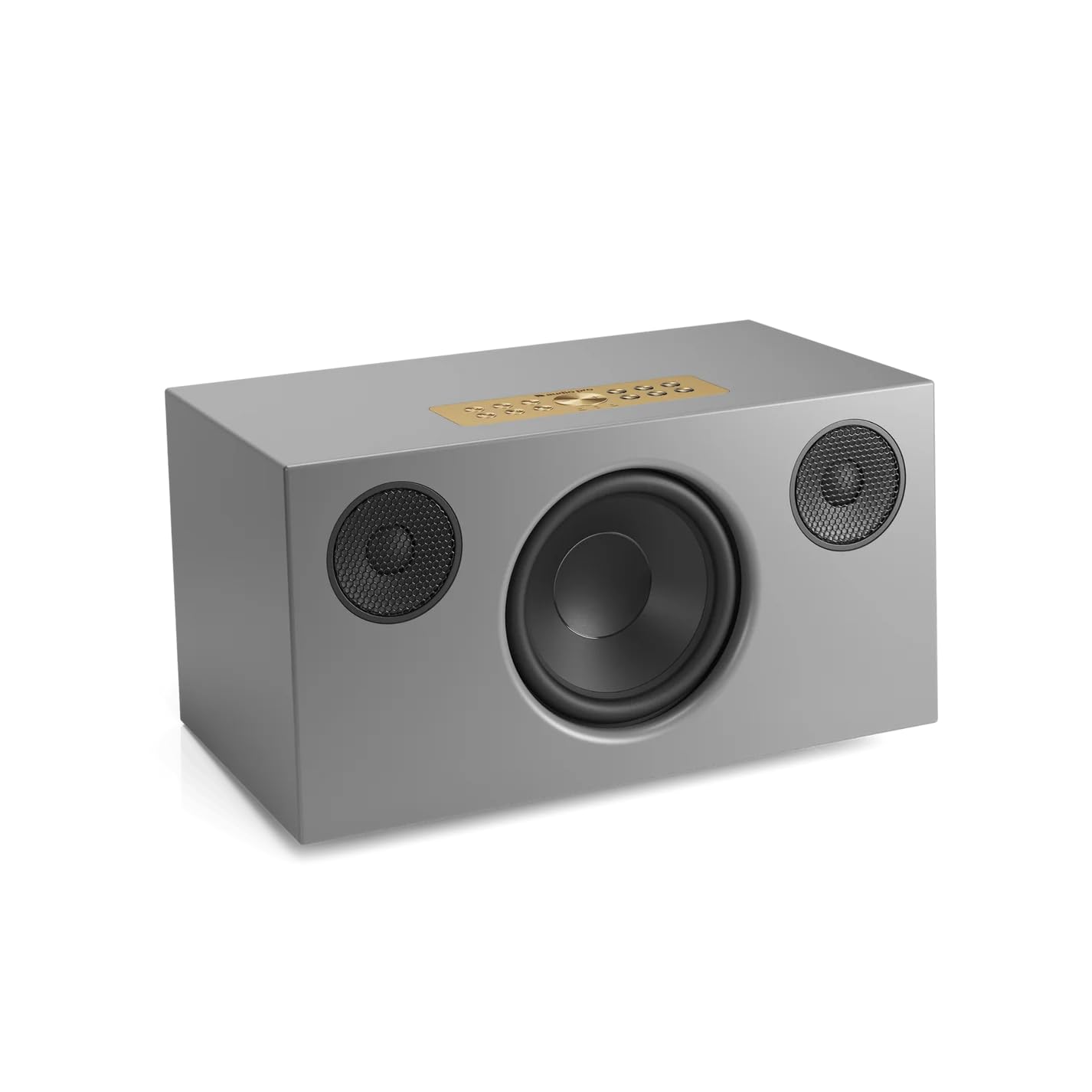 Audio Pro C10 MKII W Gris | Altavoz WiFi con AirPlay 2, Chromecast, Spotify Connect, audio multiroom y sonido rico de alta fidelidad en casa