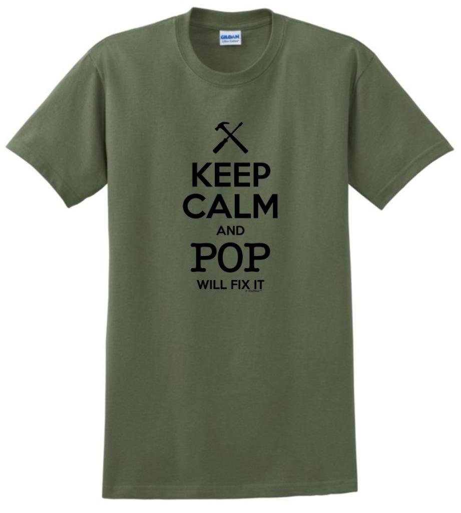 Keep Calm and Pop Will Fix It, Gift for Grandpa T-Shirt