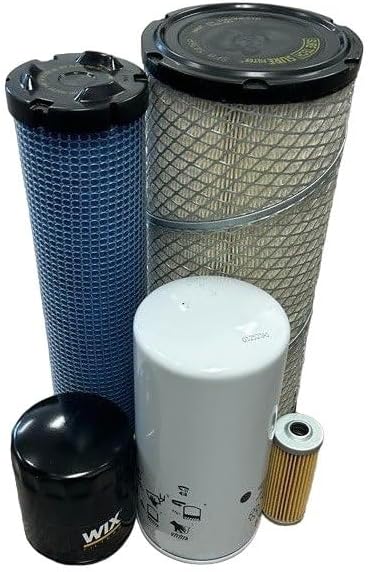 CFKIT Maintenance Filter Kit Compatible with Branson 5530C 5530R Tractors w/ 2.3L Turbo Eng.