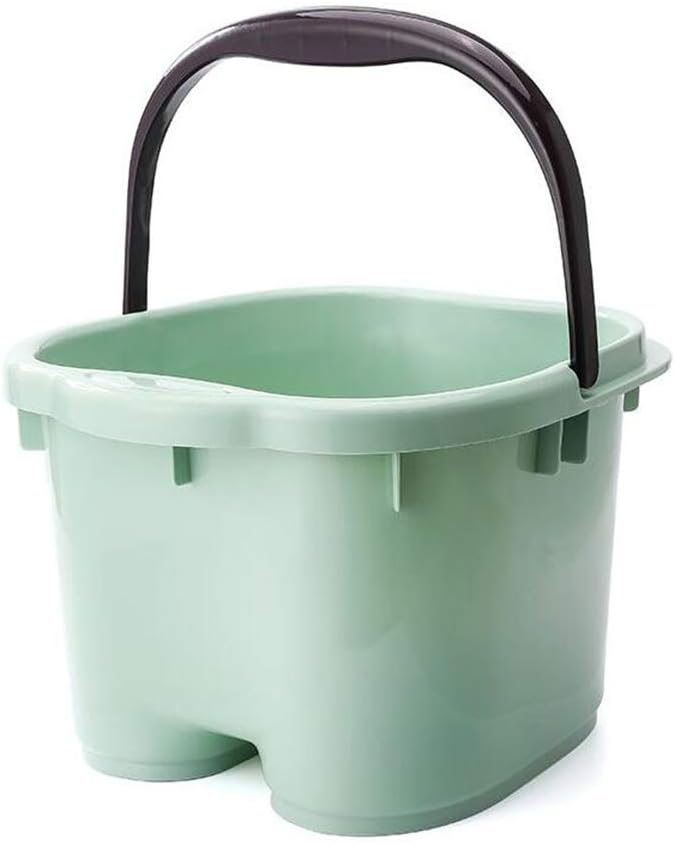 WJSX The Plastic Foot Bath Foot Massage Roller Footbath Bucket Home Foot wash feet Washing basins and Large Foot Bath Bucket