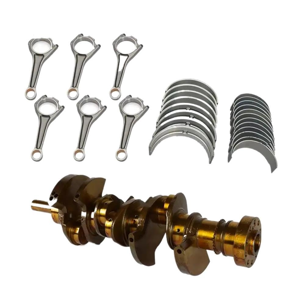 Set Albero Motore Bielle e Cuscinetti Compatibile con Land LR4 Range 3.0L AJ126 V6 Supercharged