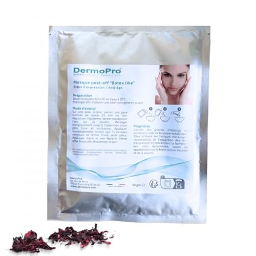 Máscara Pro Peel-off arrugas de expresión cara, contorno de ojos y boca con Espirulina