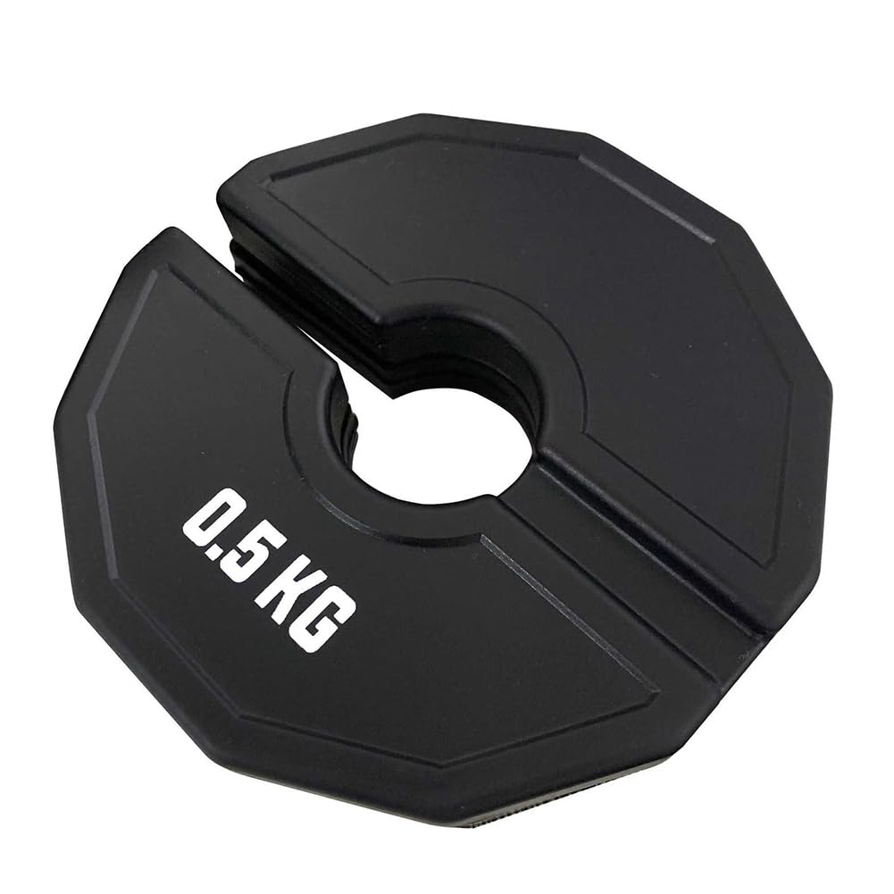 Dsdhuf Gym Micro Plates Dumbbell Fractional Weight Plate Rubber Fractional Weight Plates Add-onChange 0.5kg