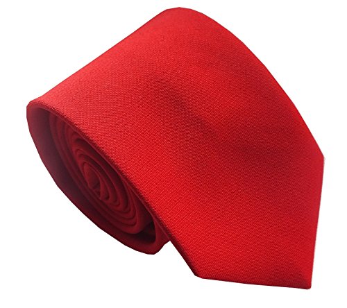 Boys Plain Red Holy Communion Neck Tie