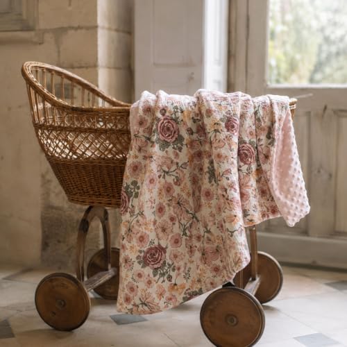 Image of GLLQUEN BABY Muslin Baby Blankets for Boys & Girls, 2-Layer Toddler Blanket