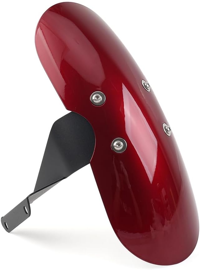 Rbanna1 Motorcycle Mud Guard Mudguard Front Short Mudguard Mudguard for Ducati Scrambler 800 / Cafe Racer/Classic / Sixty2 / Street Classic/Icon, Red
