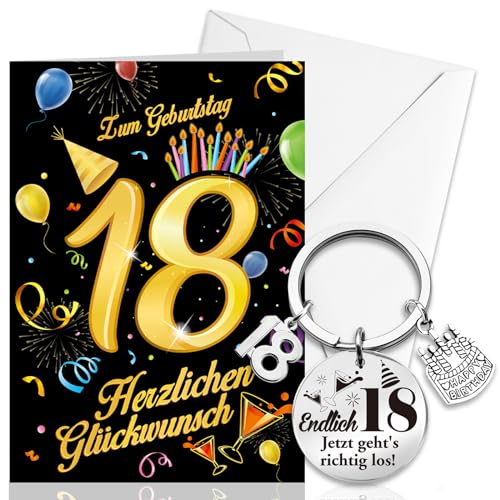 18. Geburtstag Geschenkset Für Mädchen - Socken Mit 'Endlich 18' Aufdruck
