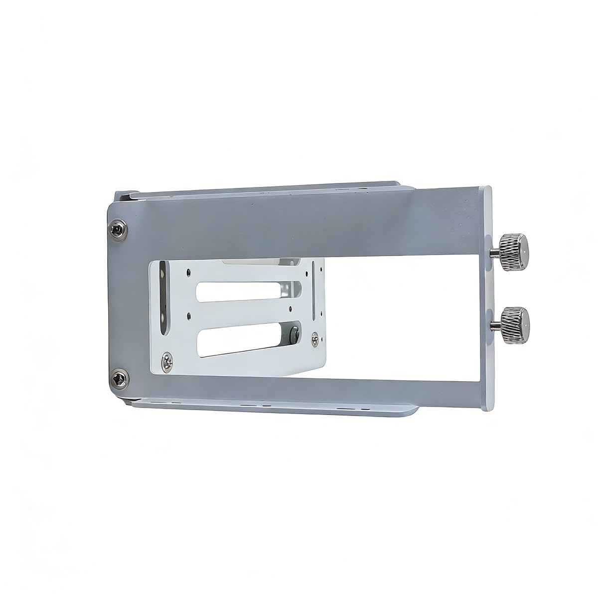 Soporte Vertical de Metal para GPU para Tarjetas gráficas en el chasis del Ordenador (Blanco)