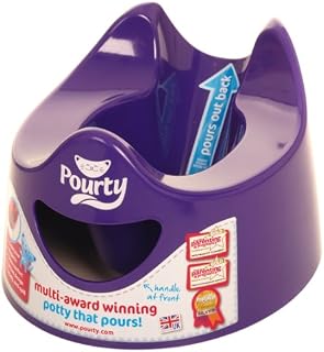 Pourty Easy-to-Pour Potty (Purple)