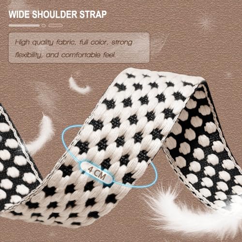 Image of ZINZ 66-inch Non-Slip Replacement Shoulder Strap for Messenger, Tote, and Crossbody Canvas Bags
