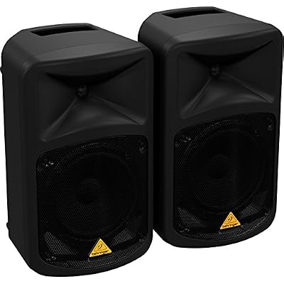 Behringer EUROPORT EPS500MP3 Ultra-Compact 500 Watt 8 Channel Portable PA System with MP3 Player, Reverb and Wireless Option