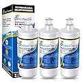 EXCELPURE 3US-AF01 Under Sink Water Filter Replacement for Filtrete Standard 3US-AF01 3US-AS01 Whirlpool WHCF-SRC WHCF-SUFC WHCF-SUF 3PACK