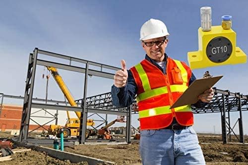 Miniatura 9 de GT-36 G 38 '' vibradores de turbina de control neumático vibrador giratorio de aire neumático vibrador industrial silencioso para tolva silenciador