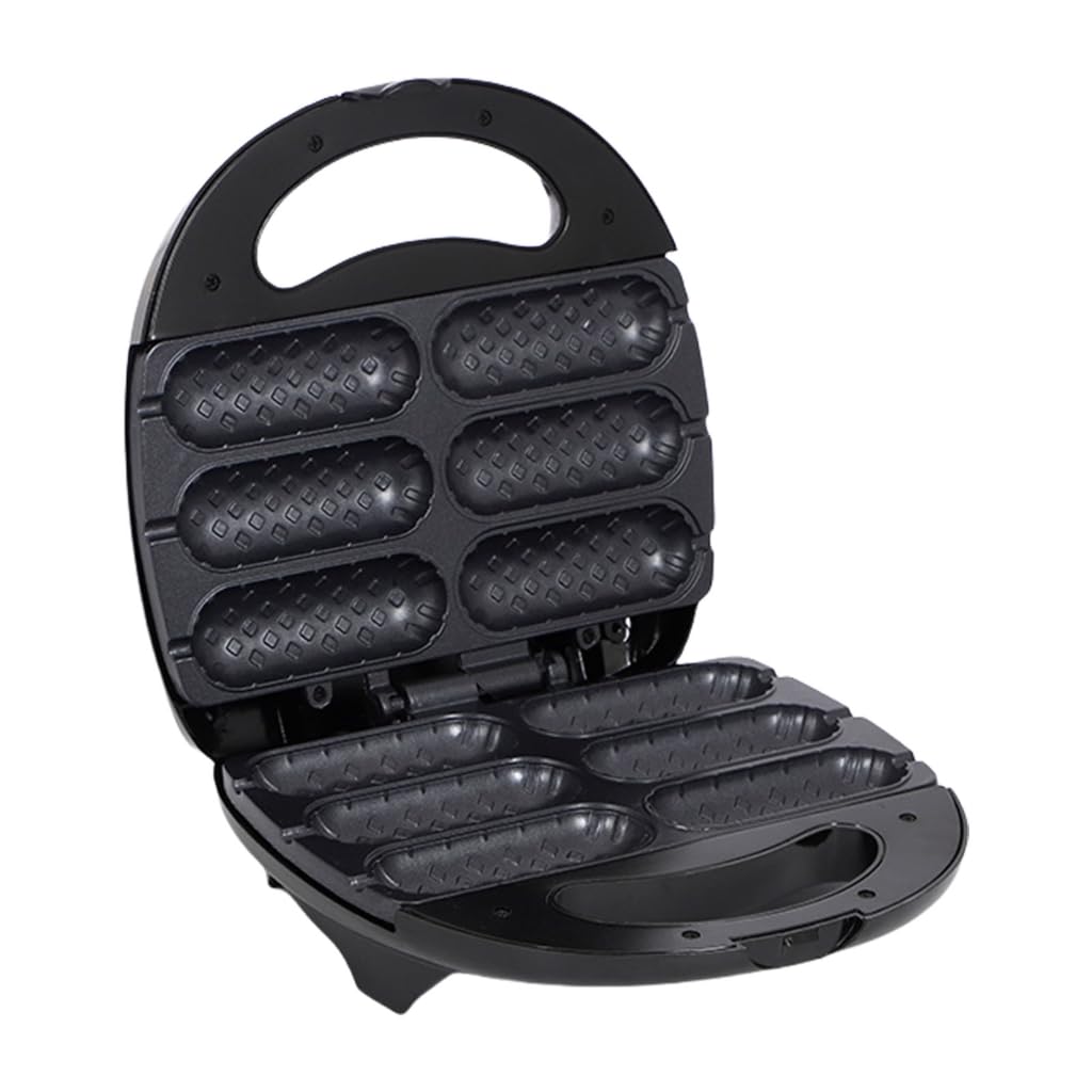 ZHIZHOUNEY Sausage Roll Maker Stainless Steel Sausage Maker 850W Nonstick Corn Dogs Machine for Making Hot Dogs for Breakfast and Snacks