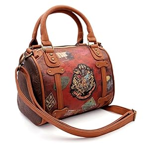 Harry Potter Railway-Chest Handbag (Small), Brown