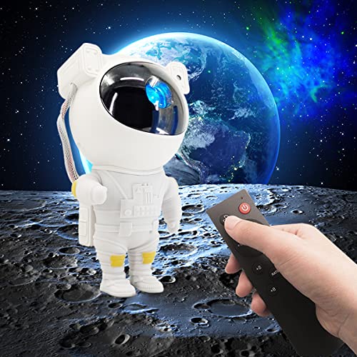 Astronaut Light Projector Kids Galaxy Projector ,Sky Light, Led Projector Light USB Starry Sky Night Light Rotating Bedside Table Lamp ,for Party Movie Cinema Theme Bedroom Modern Projector Lamp