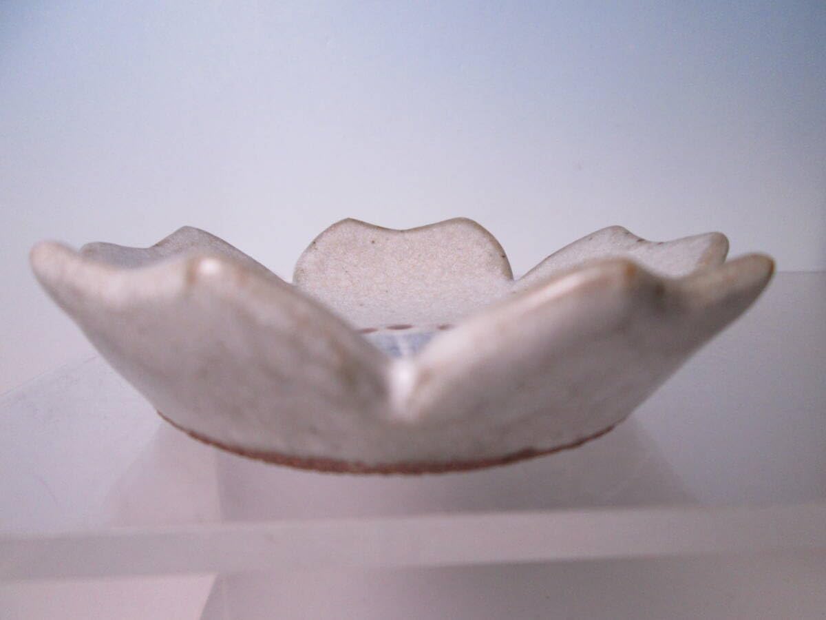 小皿 五客 織部四方小皿 五客 美術品・アンティーク・コレクション